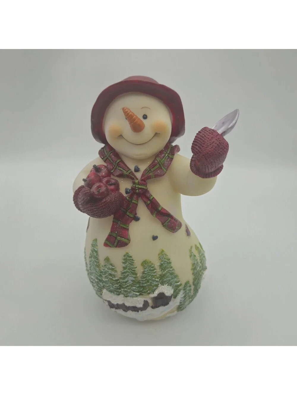 Vintage Set Of 2 Home Interior Snowmen 8